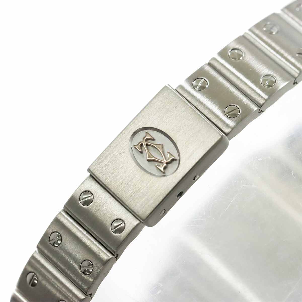 Santos Galbee SM W20024D6 Quartz Cream Dial Ladies Watch