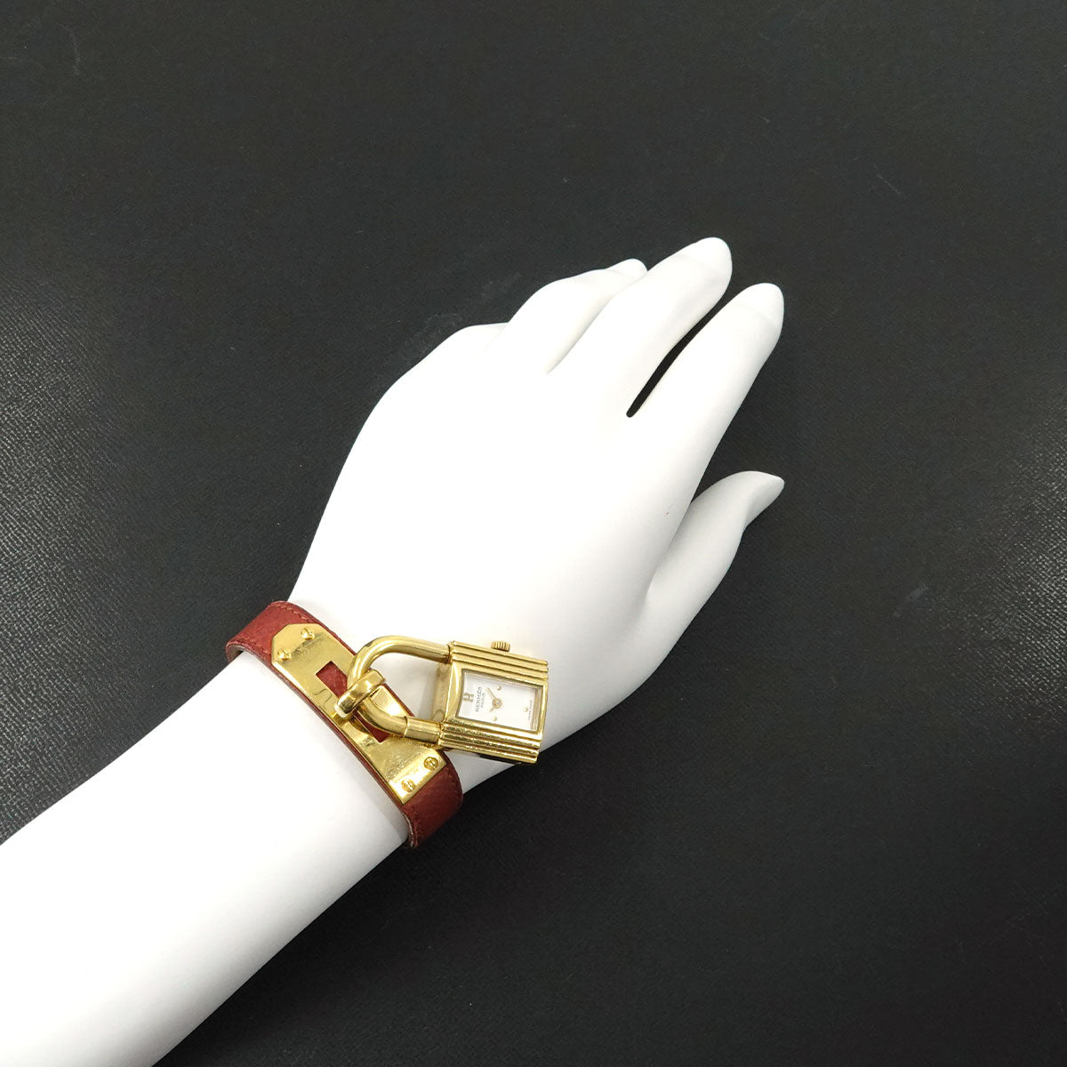 Kelly Watches Quartz White Dial Vintage Cadena Ladies Watch