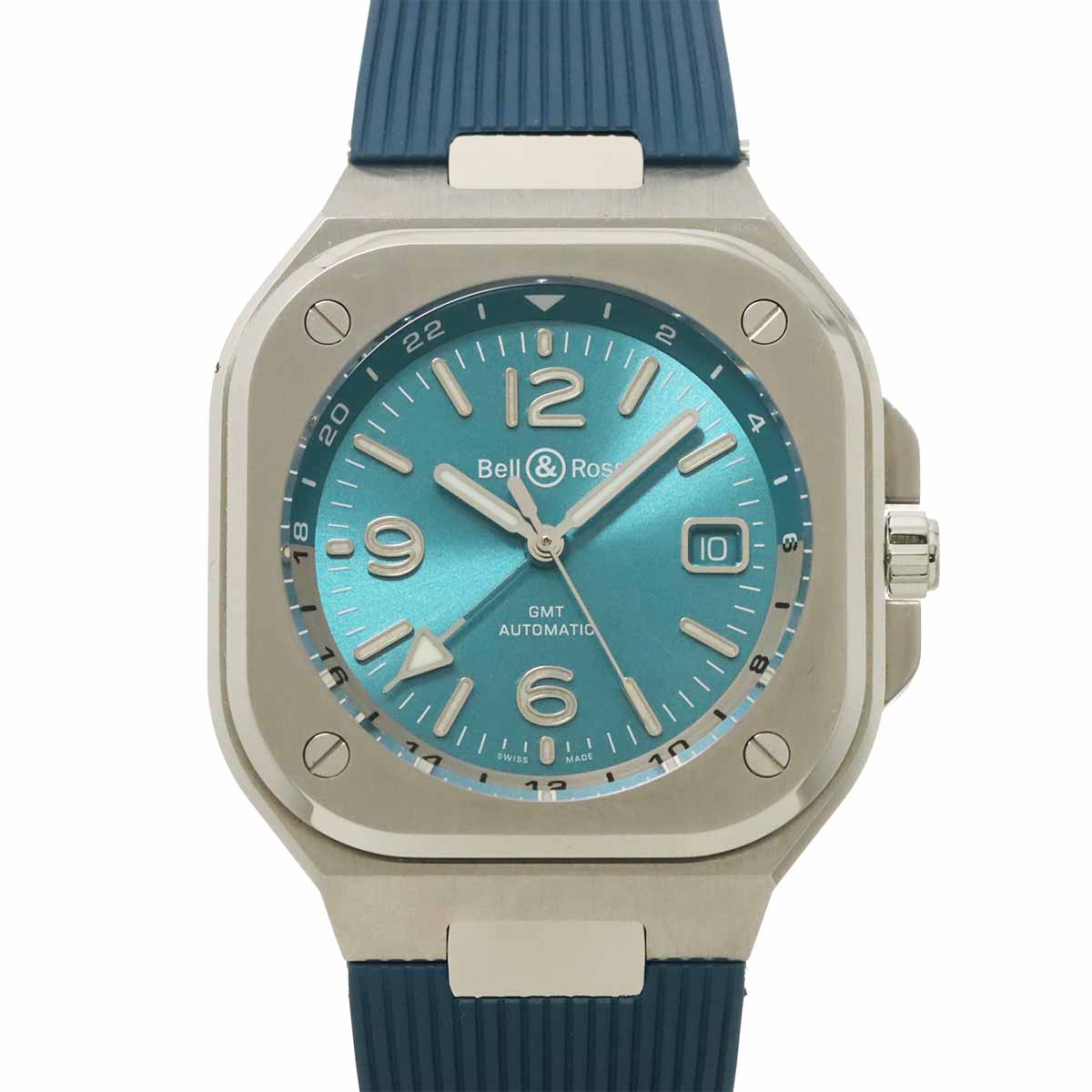 BR05 BR05G-PB-ST/SRB GMT Automatic Date Blue Dial