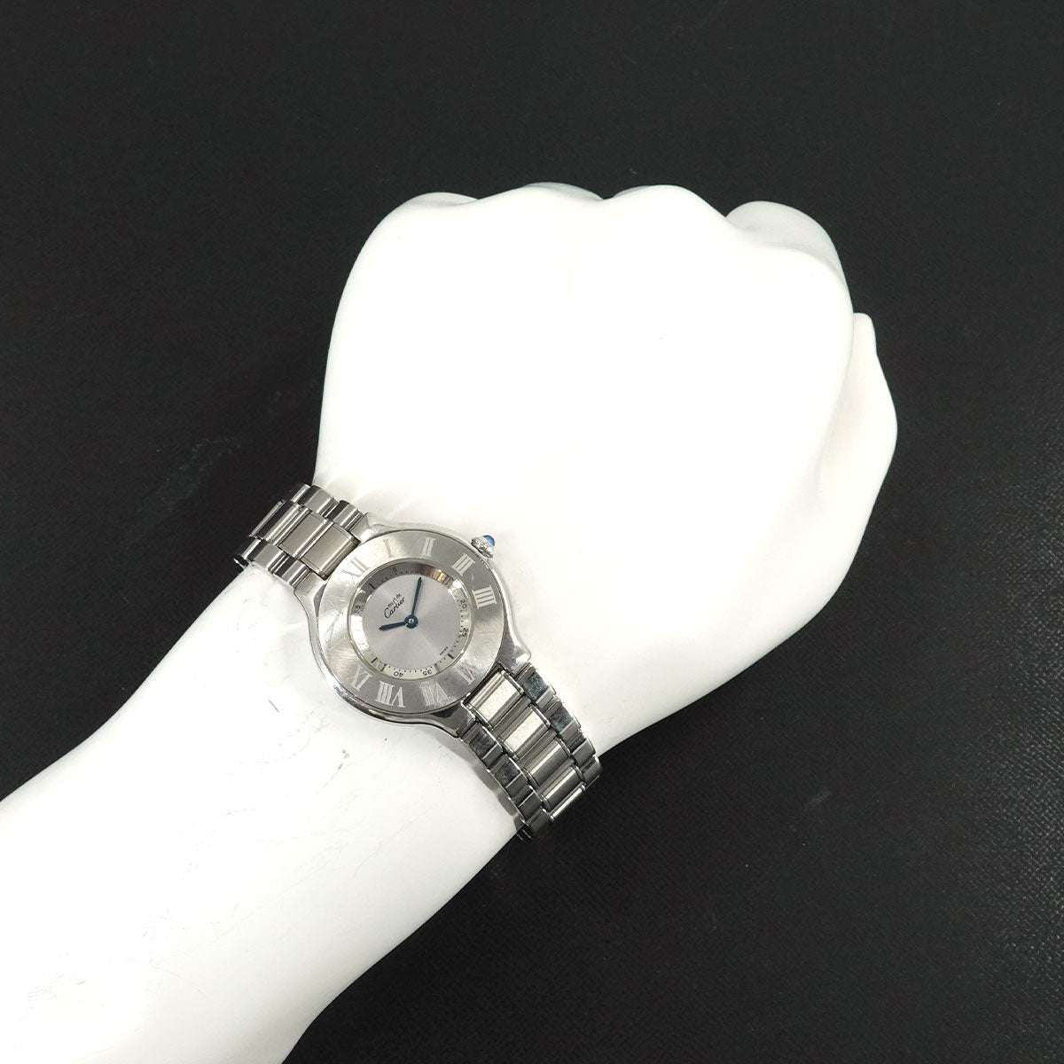 Must21 W10110T2 Quartz Silver Dial Boys Wrist Watch