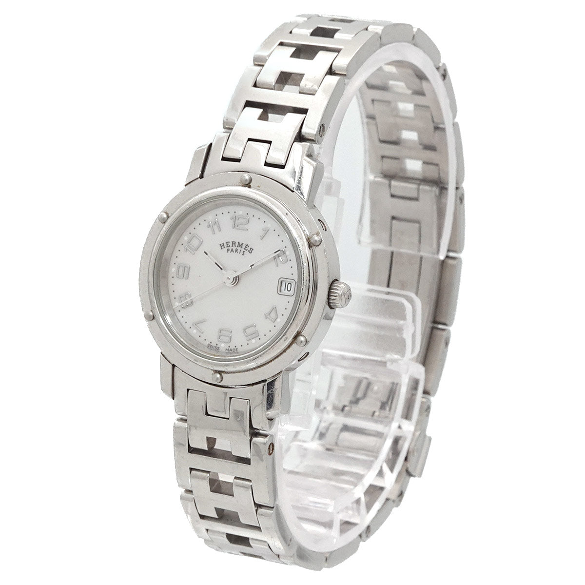 Clipper CL4 210 Quartz White Shell Dial Ladies Watch