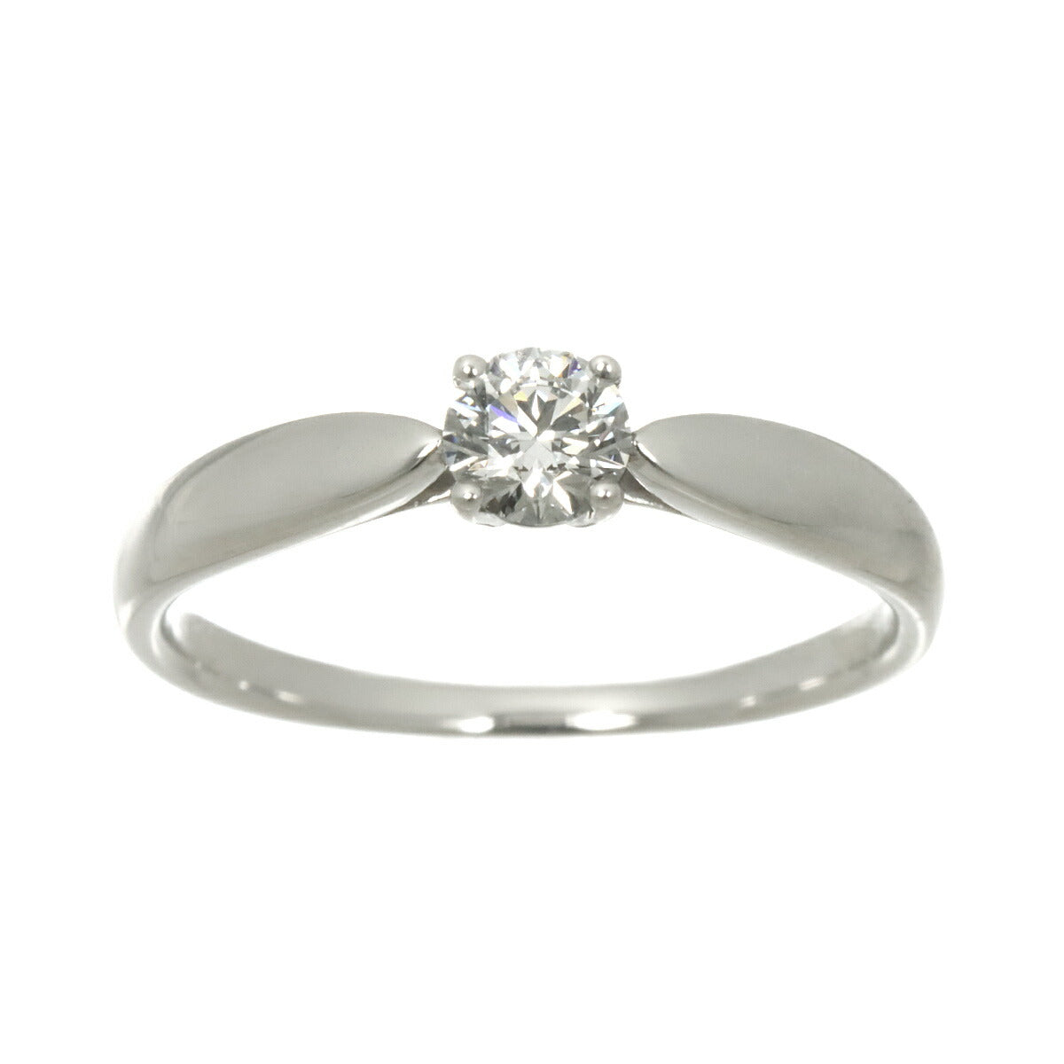 Harmony Diamond 0.25ct D/VVS1/3EX Ring Pt Size5.25(US)