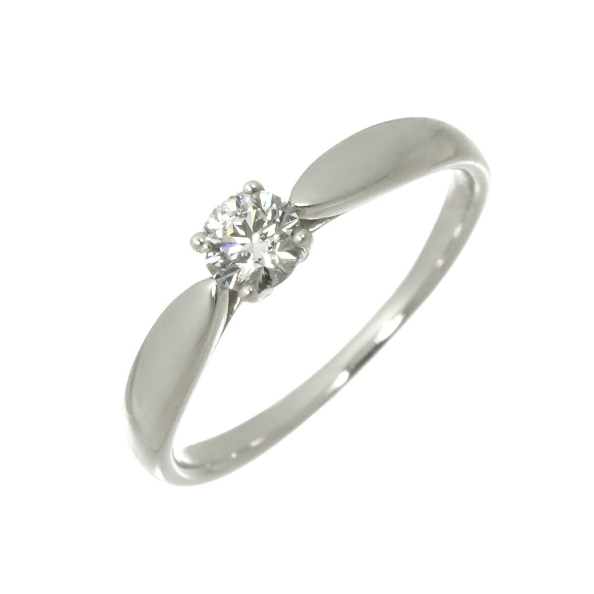 Harmony Diamond 0.25ct D/VVS1/3EX Ring Pt Size5.25(US)