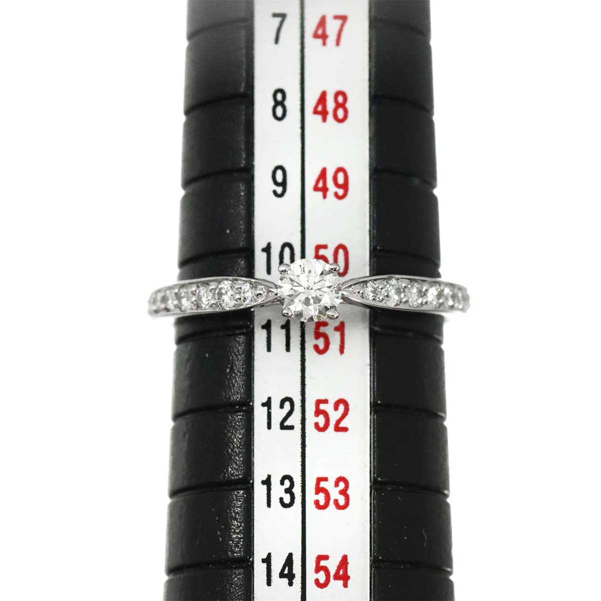 Harmony Diamond 0.19ct I/VVS1/3EX Ring Pt Size5.25-5.5(US)