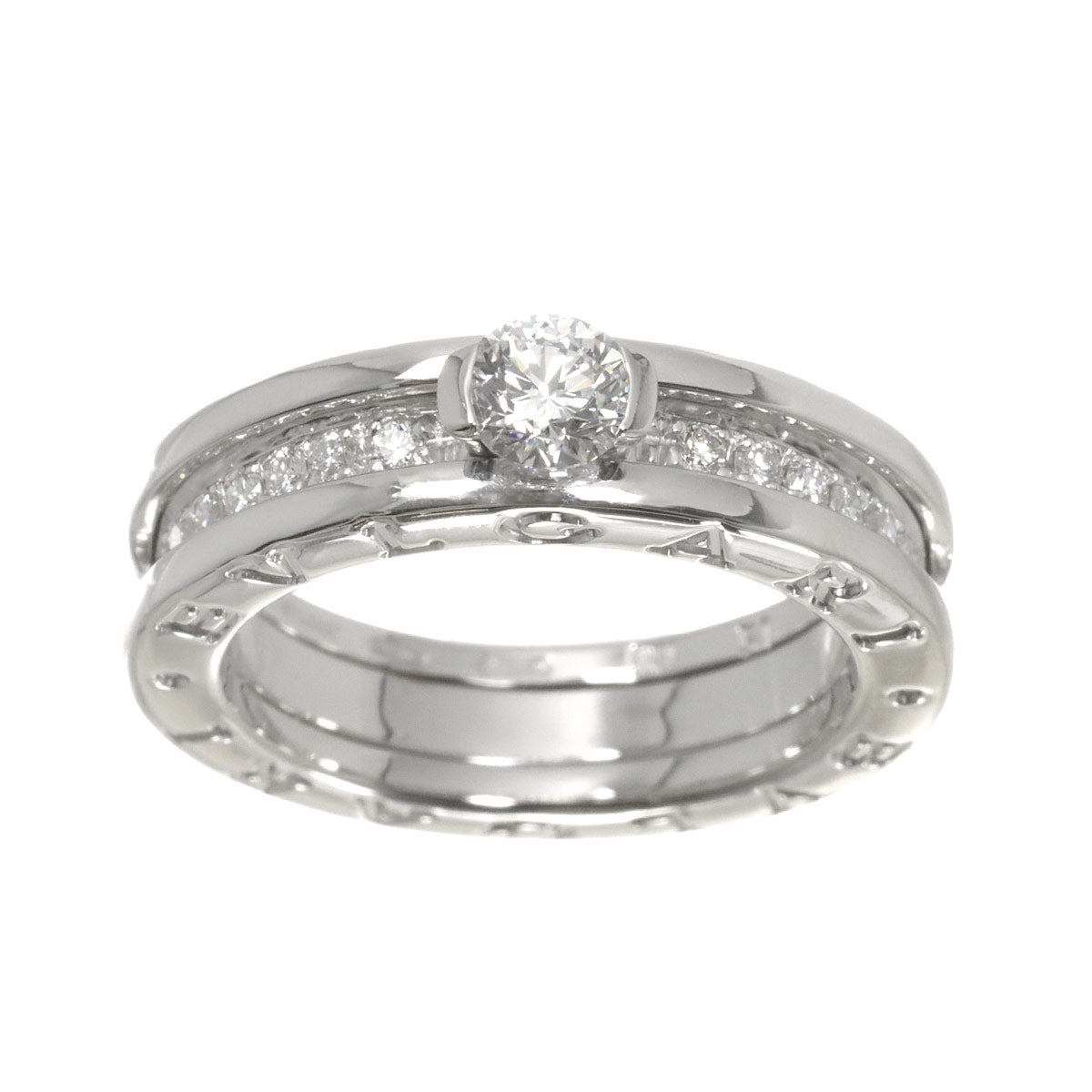 B-ZERO1 Diamond 0.33ct E/VVS2 Ring 18K WG size51 5.5-5.75(US)