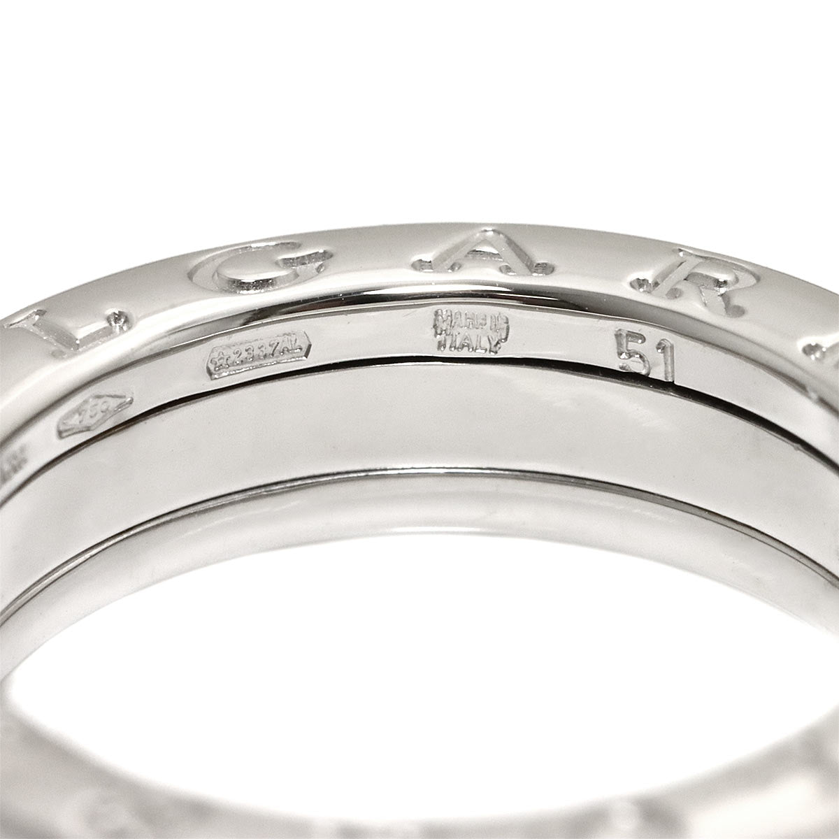 B-ZERO1 Diamond 0.33ct E/VVS2 Ring 18K WG size51 5.5-5.75(US)