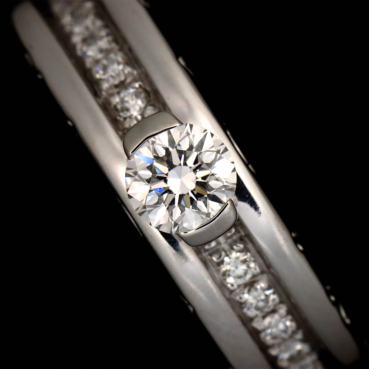 B-ZERO1 Diamond 0.33ct E/VVS2 Ring 18K WG size51 5.5-5.75(US)