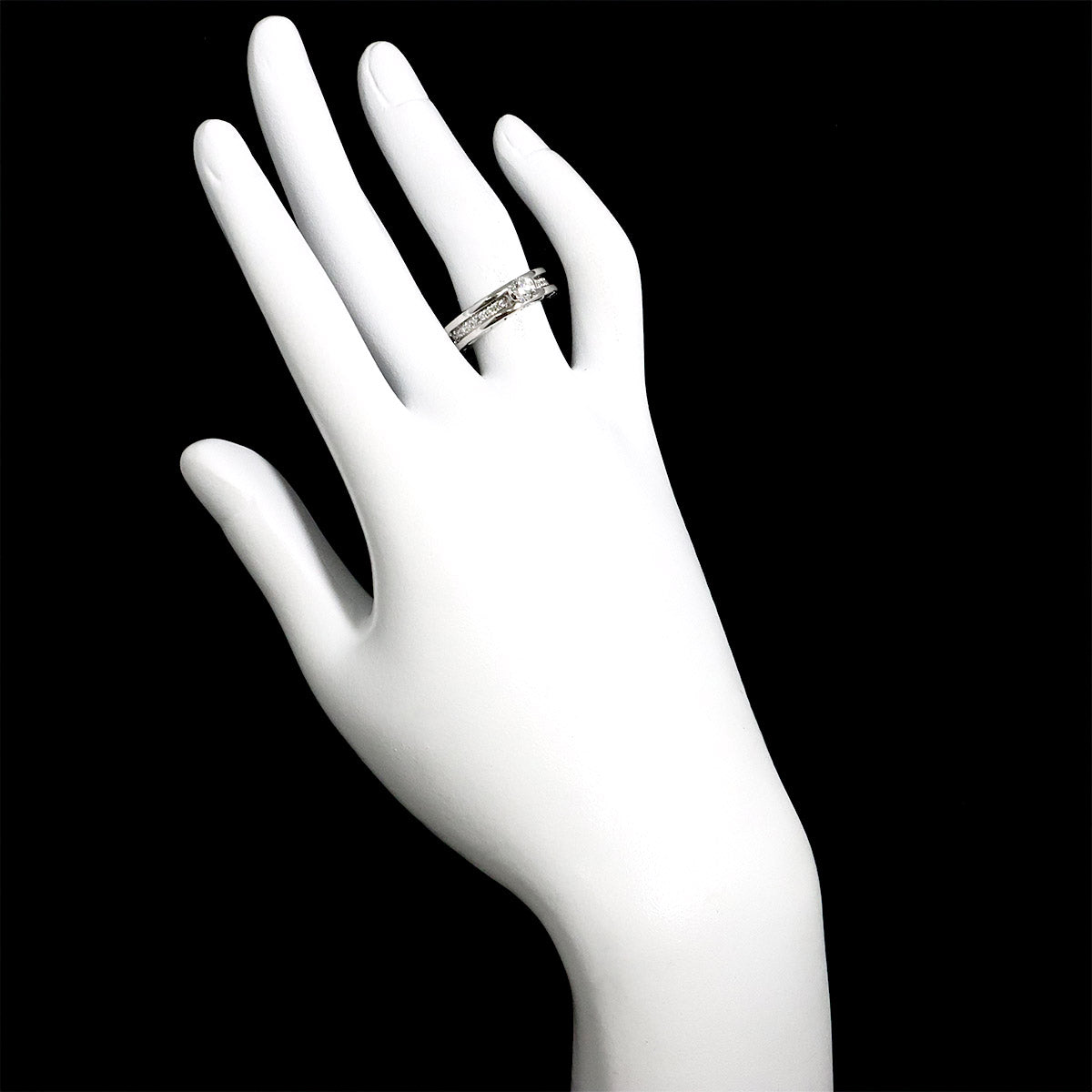 B-ZERO1 Diamond 0.33ct E/VVS2 Ring 18K WG size51 5.5-5.75(US)