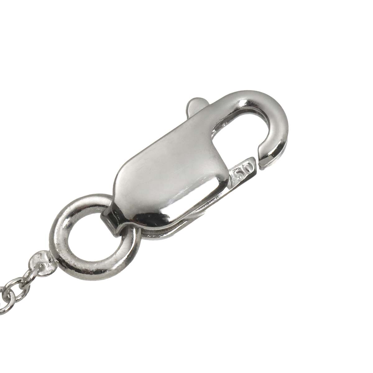 MARGHERITA Diamond Necklace 18K WG 750