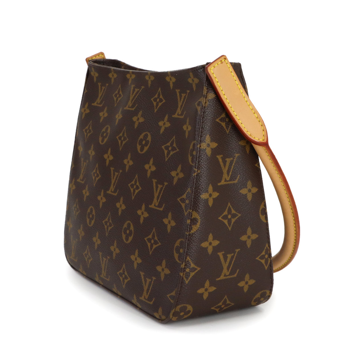 Monogram Looping MM Shoulder Bag Brown M51146 Purse