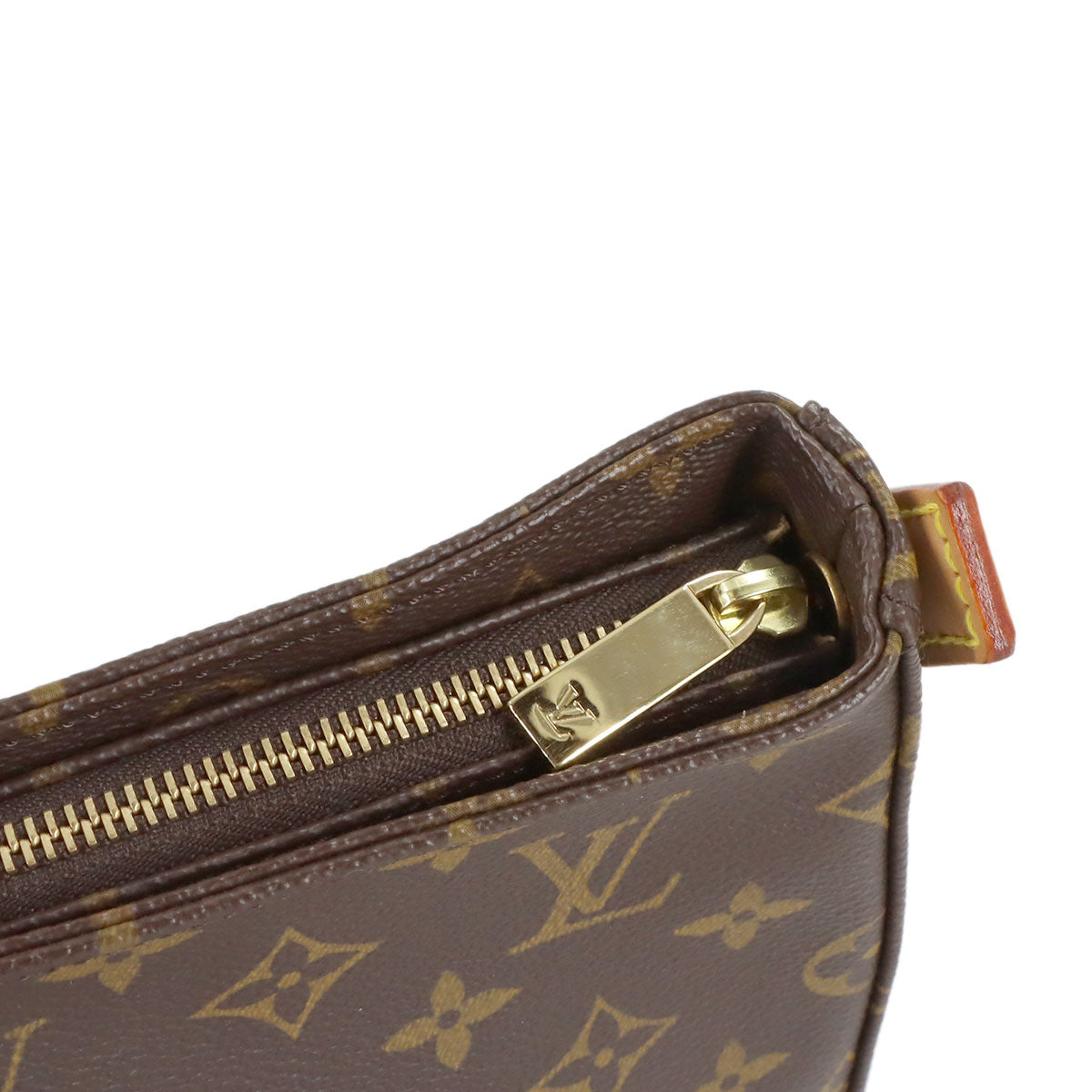 Monogram Looping MM Shoulder Bag Brown M51146 Purse