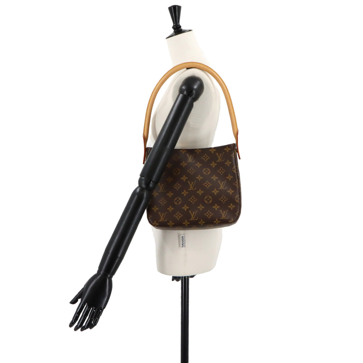 Monogram Looping MM Shoulder Bag Brown M51146 Purse