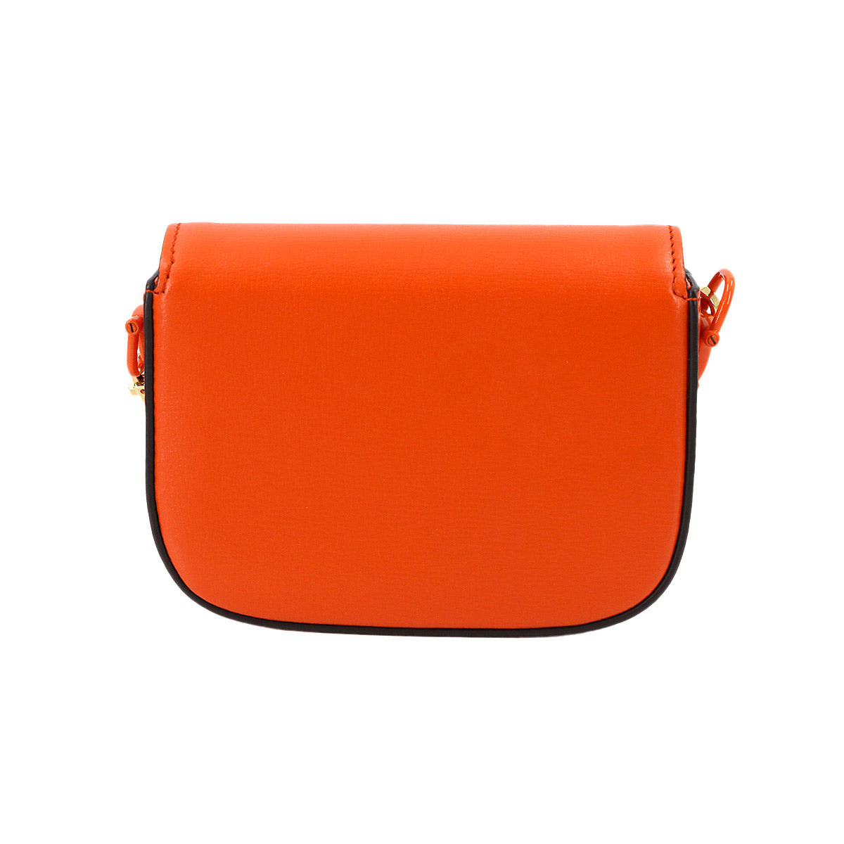 Horsebit 1955 Mini Chain Hand Shoulder Bag Leather Orange 726863