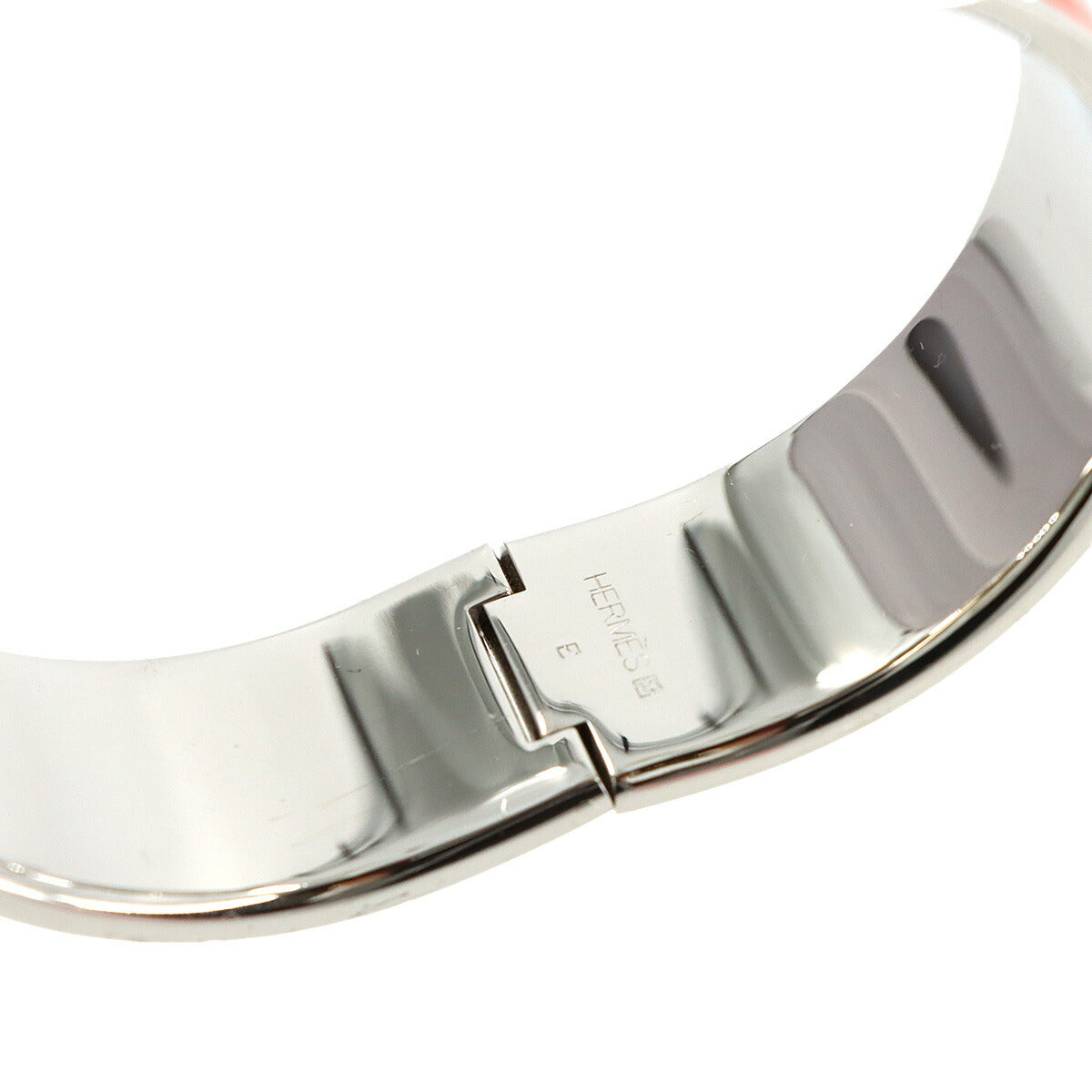 Clic Clac H Bangle Orange Silver Accessory