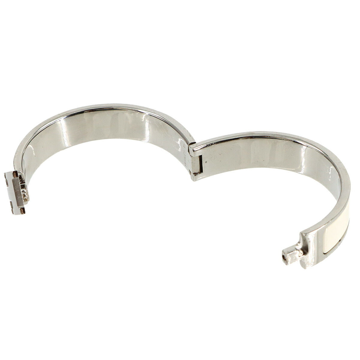 Clic H PM Bangle Silver White Accessory 90317160