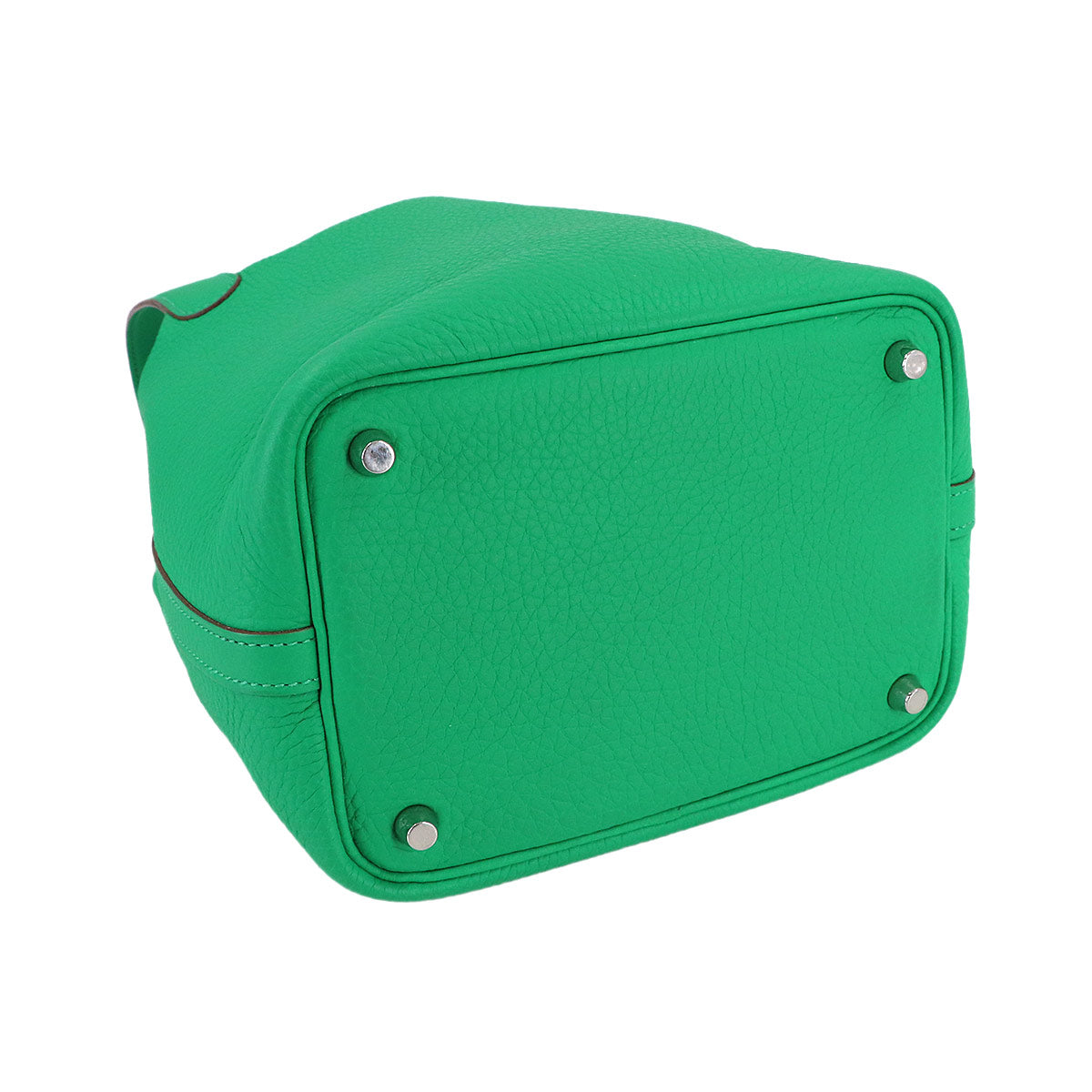 Picotin Lock PM Hand Bag Taurillon Clemence Menthe