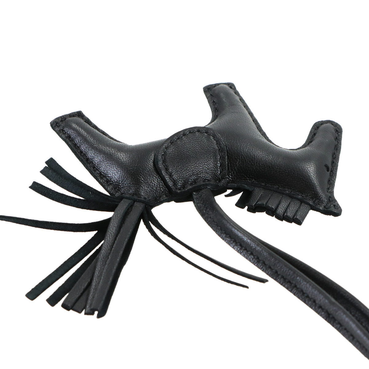 Rodeo PM Bag Charm Agneau Milo So Black