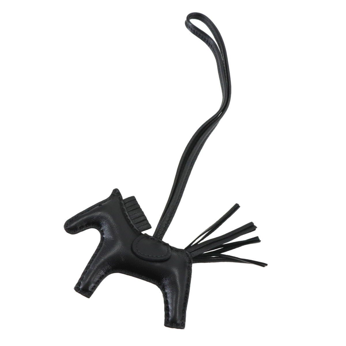 Rodeo PM Bag Charm Agneau Milo So Black