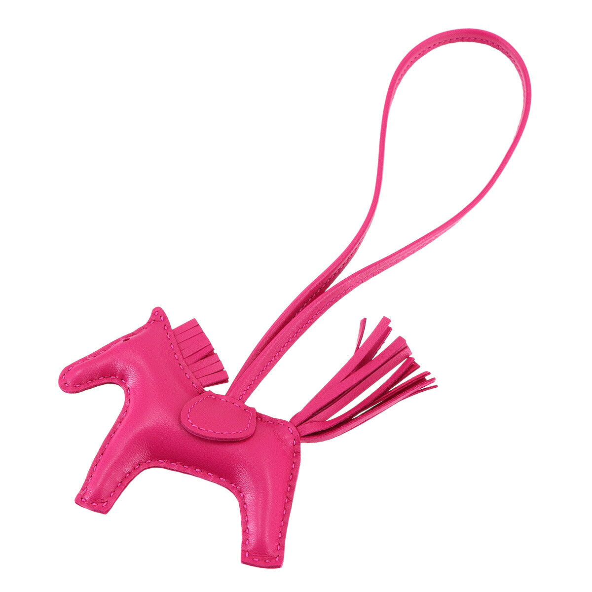 Rodeo PM Bag Charm Agneau Milo Rose Mexico Y Horse Accessory