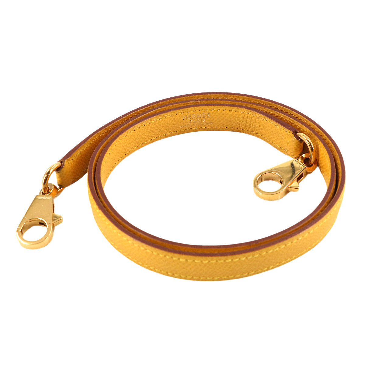 Shoulder Strap Couchevel Epsom Jaune Yellow