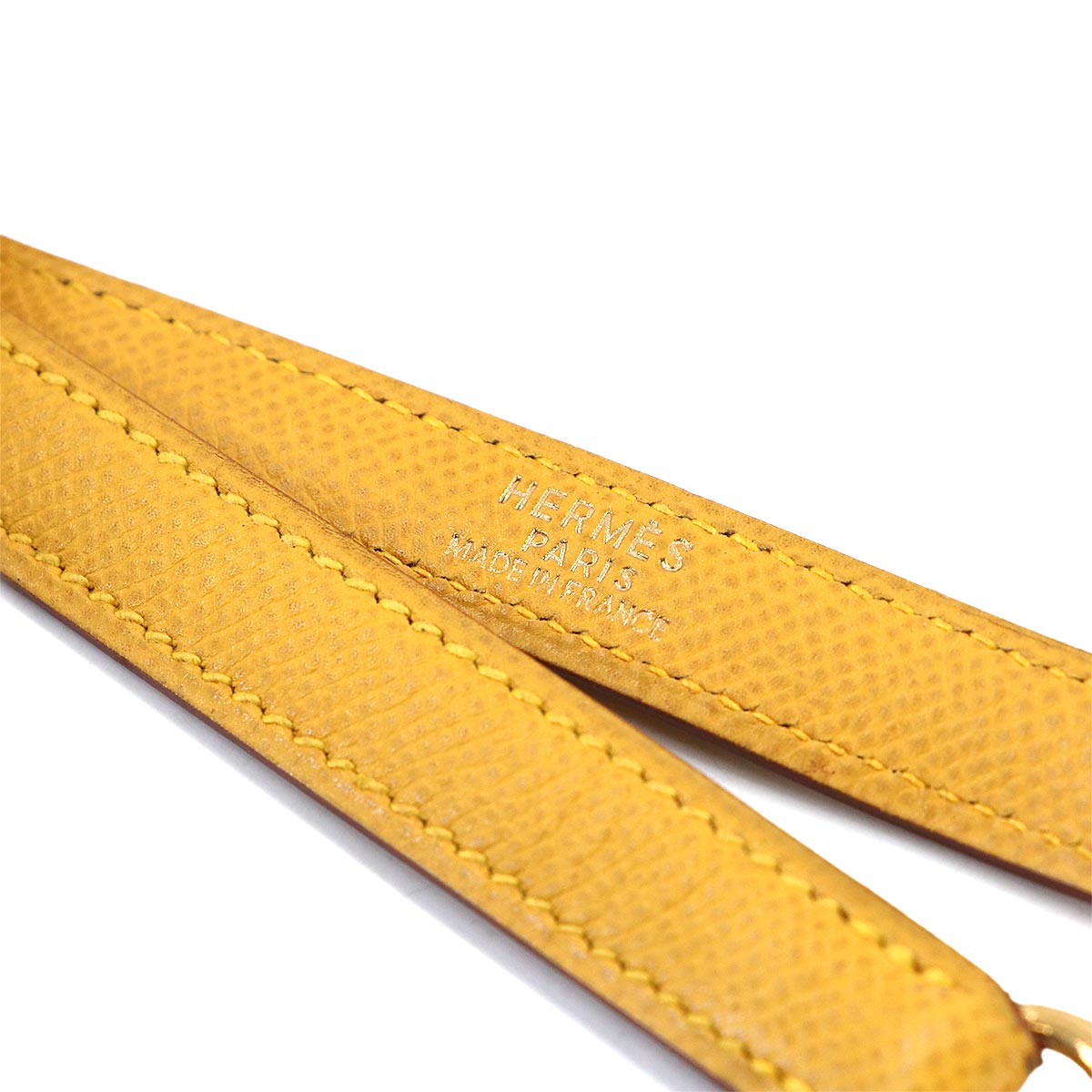 Shoulder Strap Couchevel Epsom Jaune Yellow