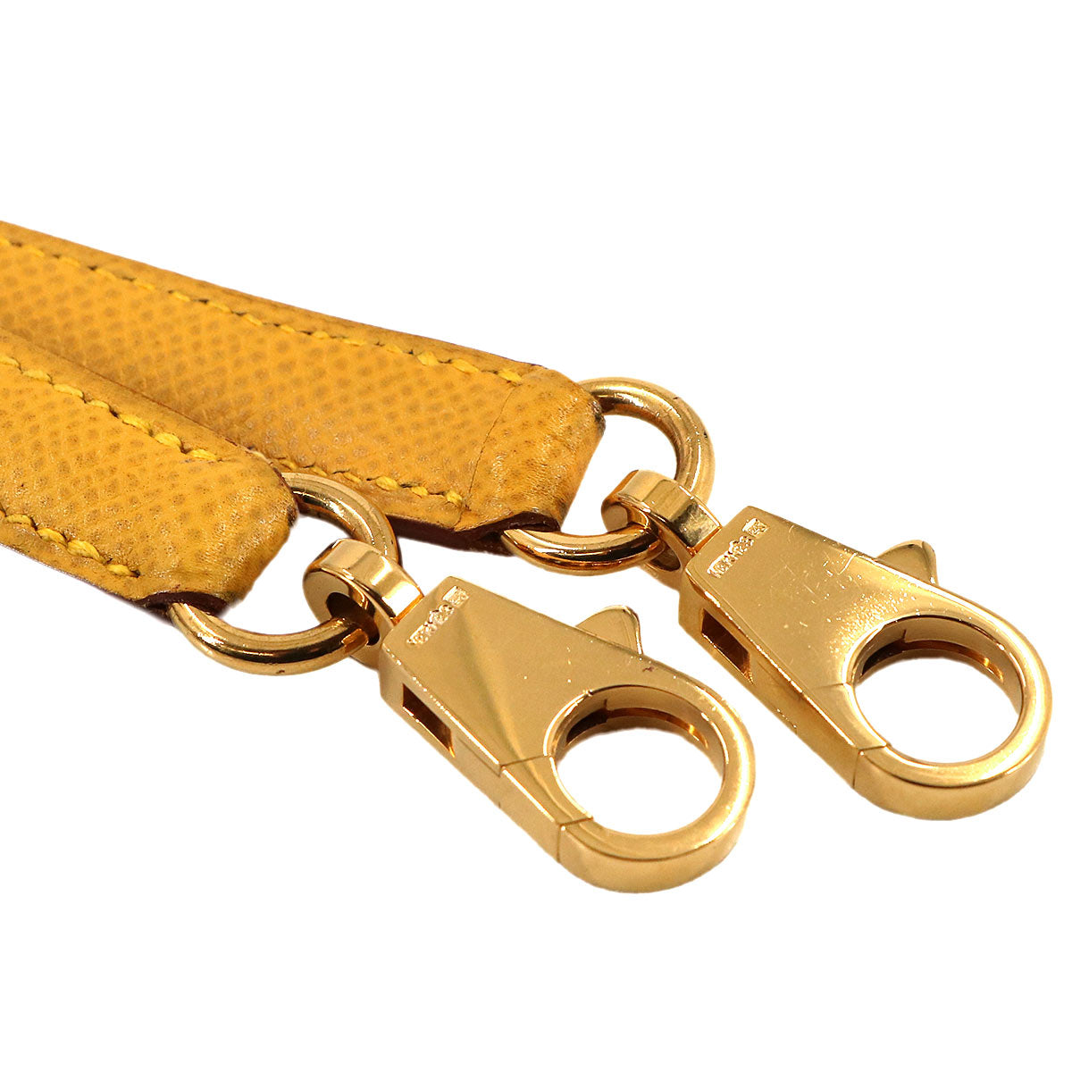 Shoulder Strap Couchevel Epsom Jaune Yellow
