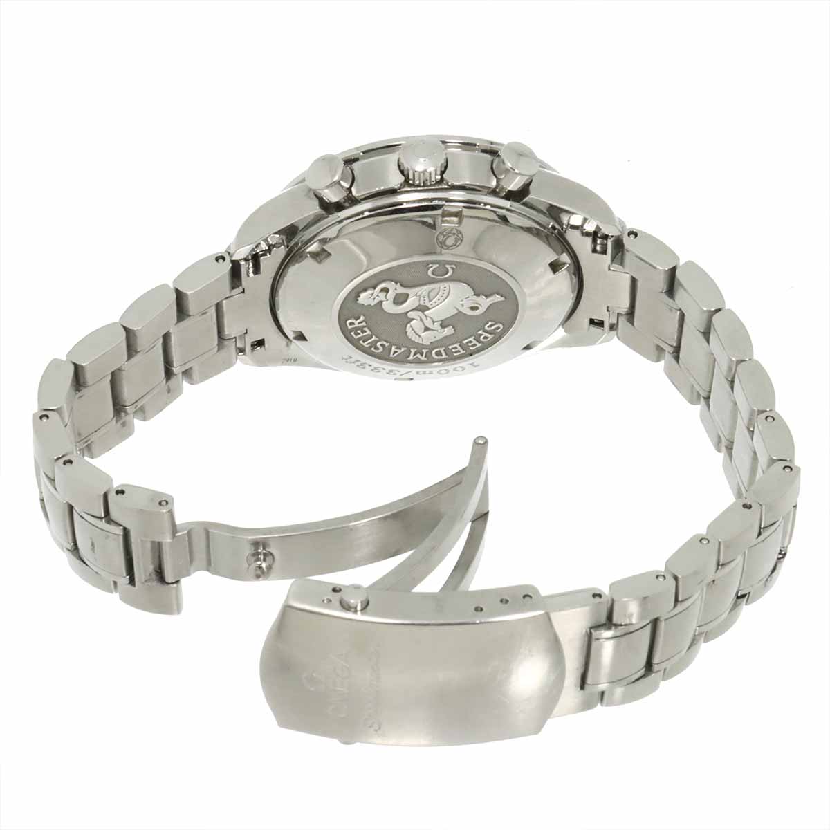 Speedmaster Date 3212 80 Chronograph Automatic Blue Dial Mens