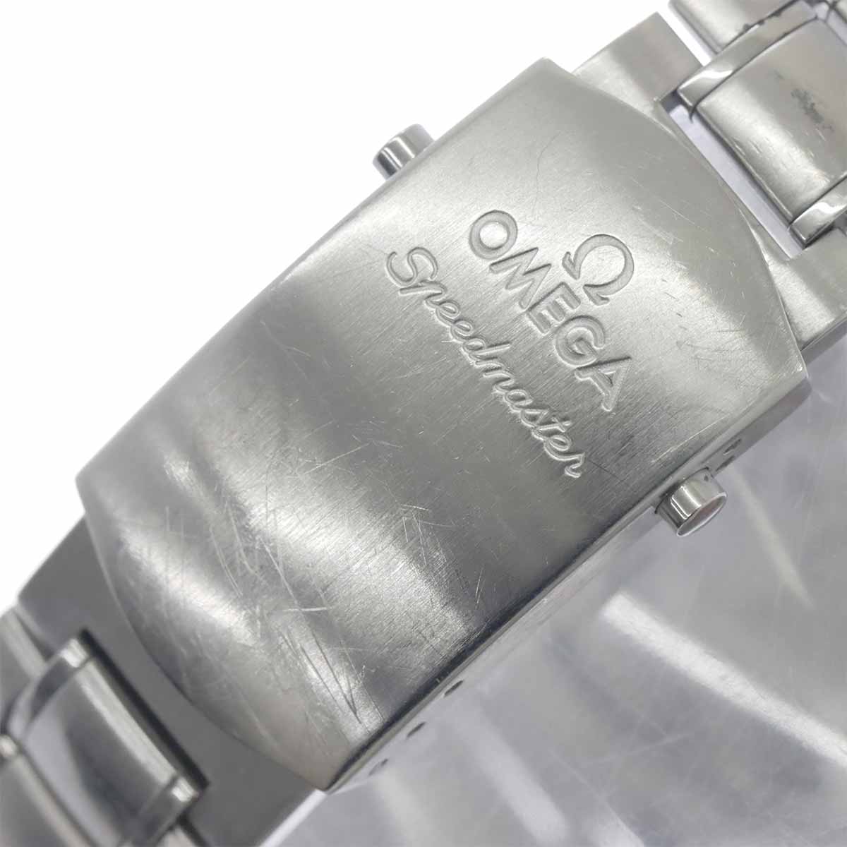 Speedmaster Date 3212 80 Chronograph Automatic Blue Dial Mens