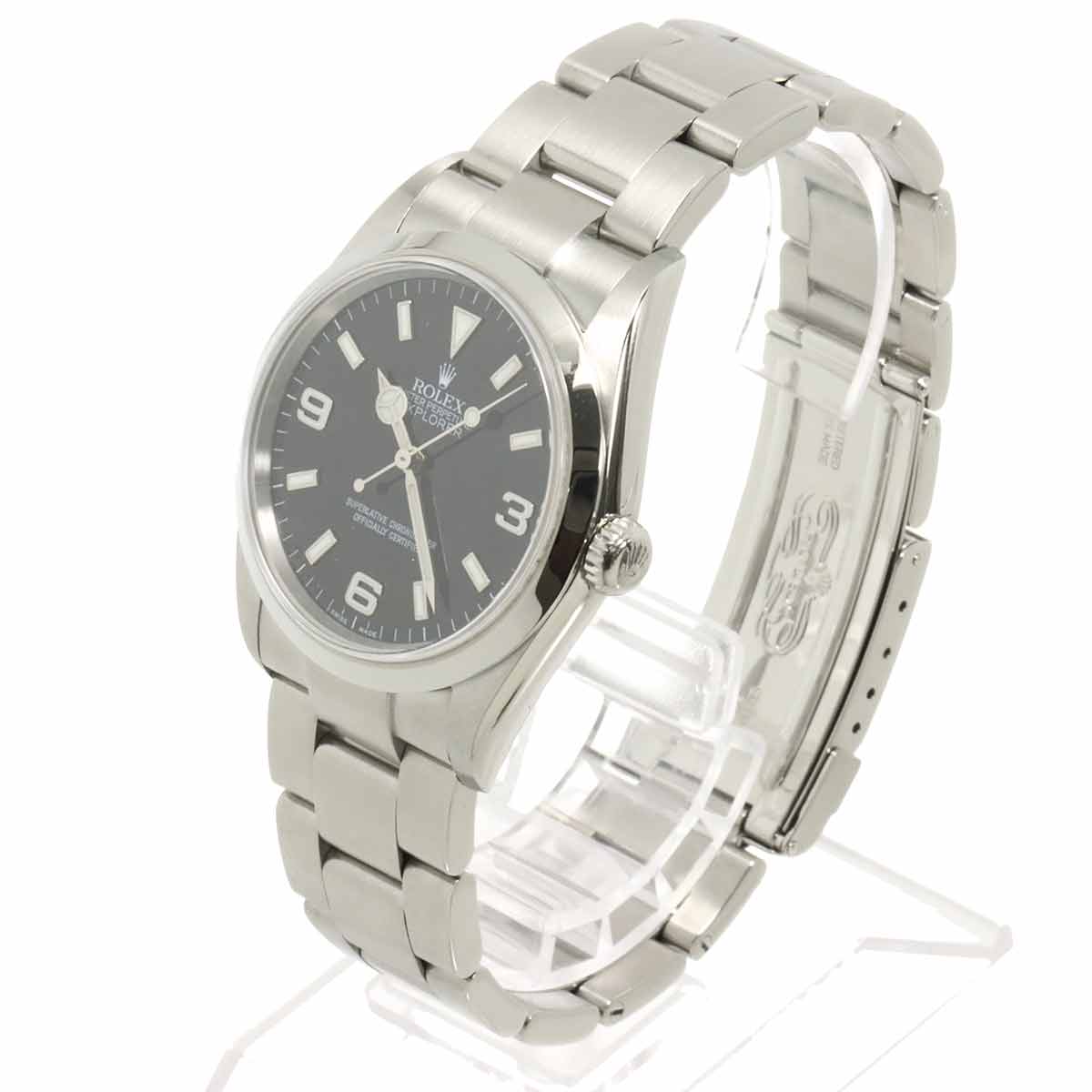 Explorer 1 14270 Serial K Automatic Black Dial Mens Watch