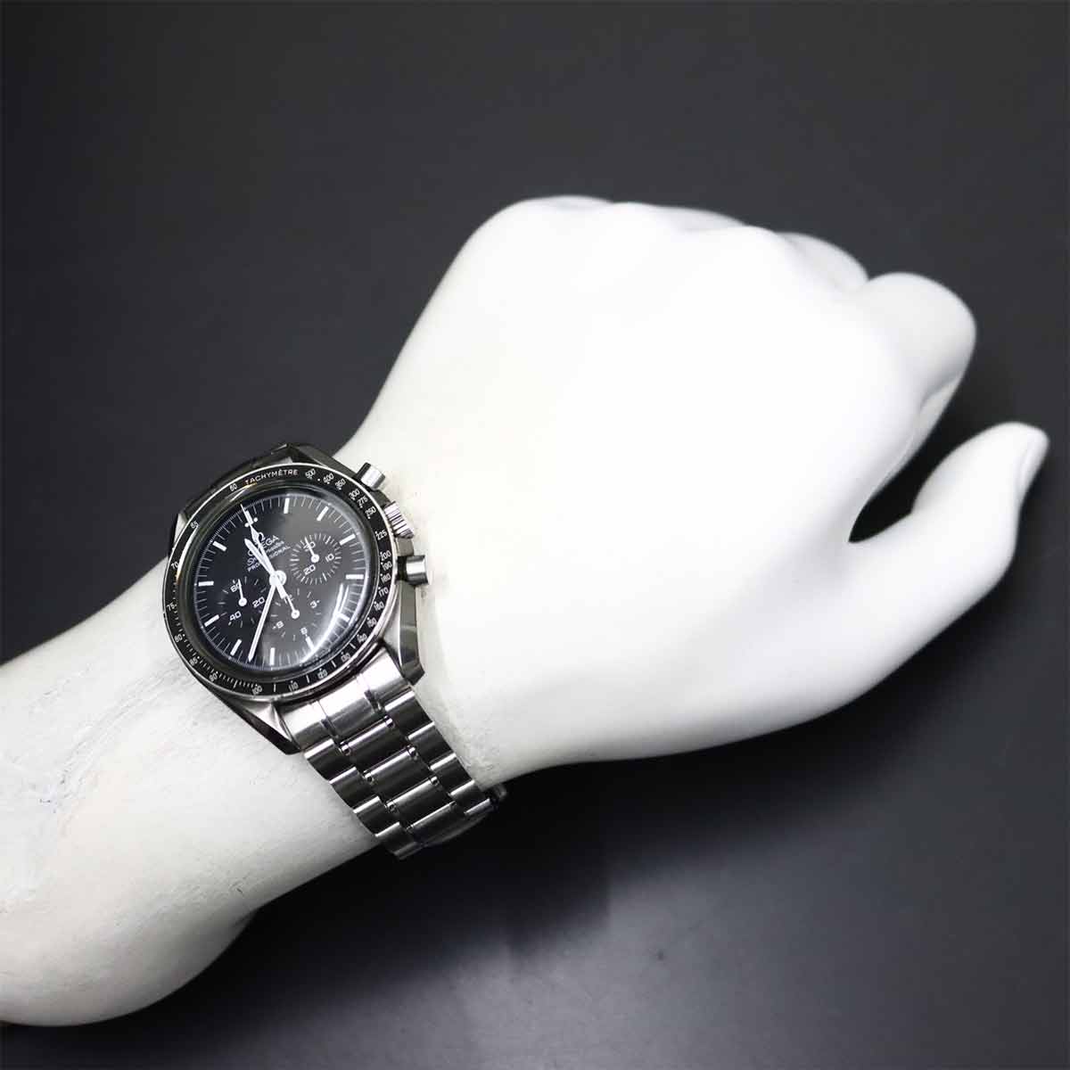 Speedmaster Professional Moon Watch 3570 50 Black Dial Mens