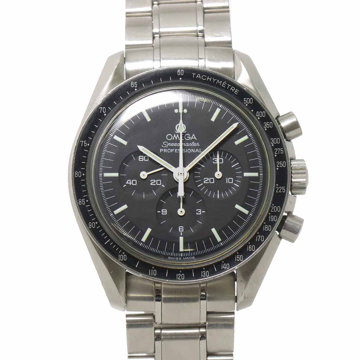 Speedmaster Professional Moon Watch 3570 50 Black Dial Mens