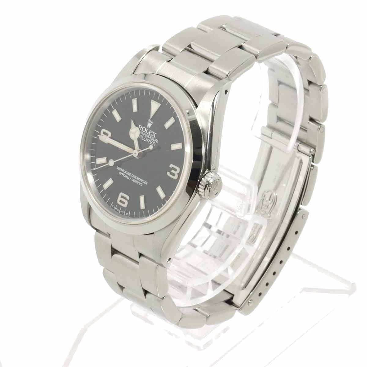 Explorer 1 14270 Serial N Automatic Black Dial Mens Watch