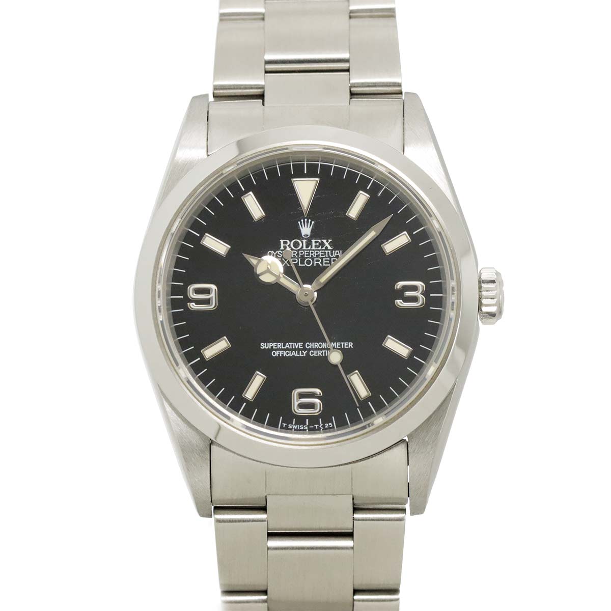 Explorer 1 14270 Serial N Automatic Black Dial Mens Watch