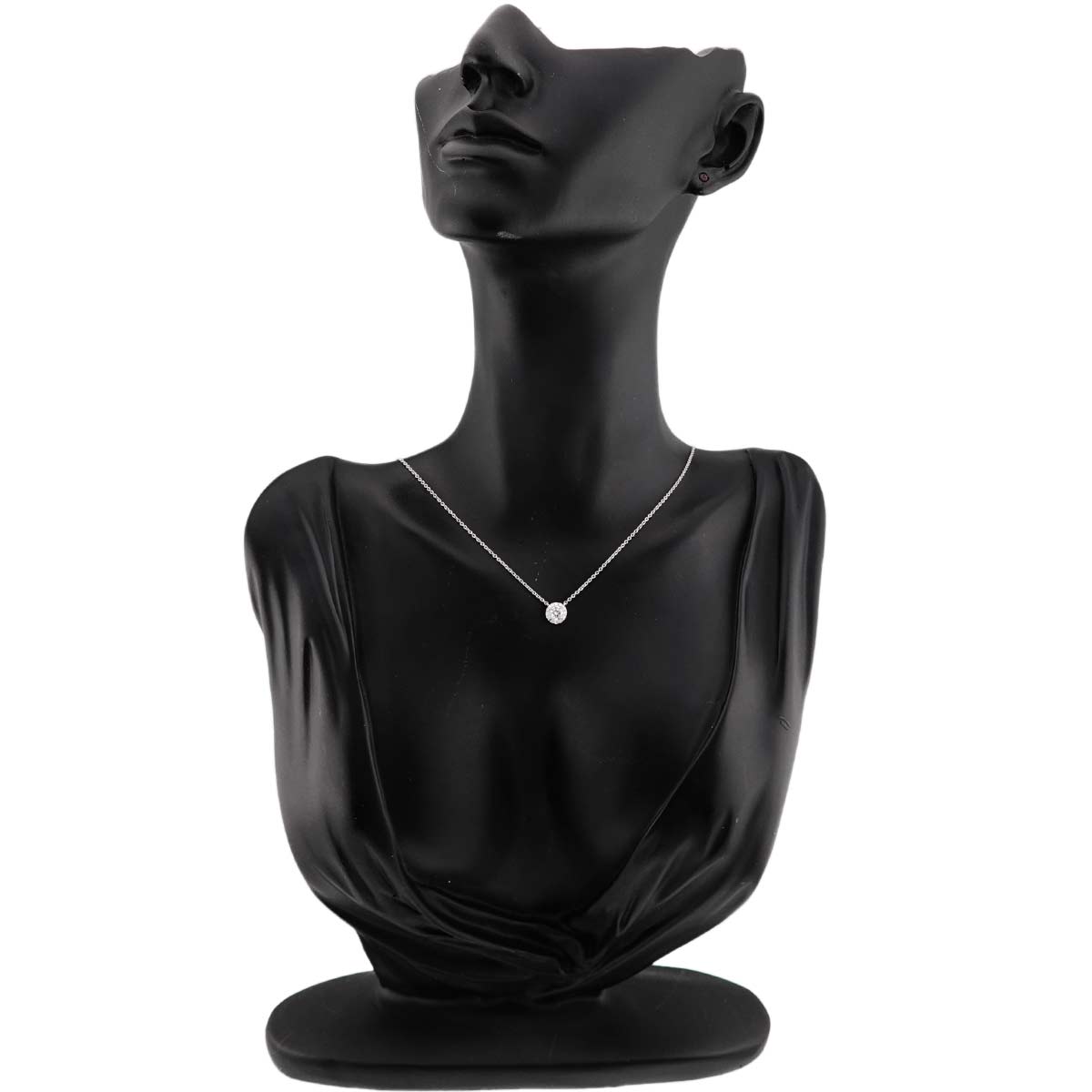 Diamond 0.27ct D/VS1/3EX Necklace Platinum