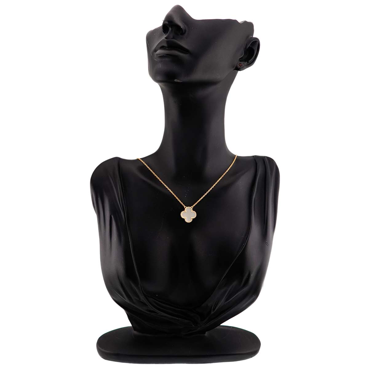 Vintage Alhambra MOP Necklace 18K YG 750
