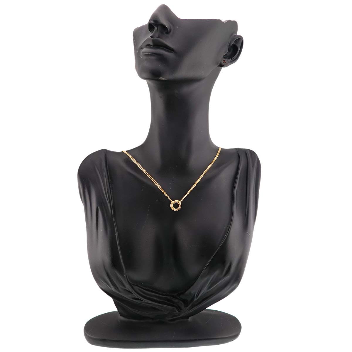 Trinity Mini Necklace 18K YG WG PG 750