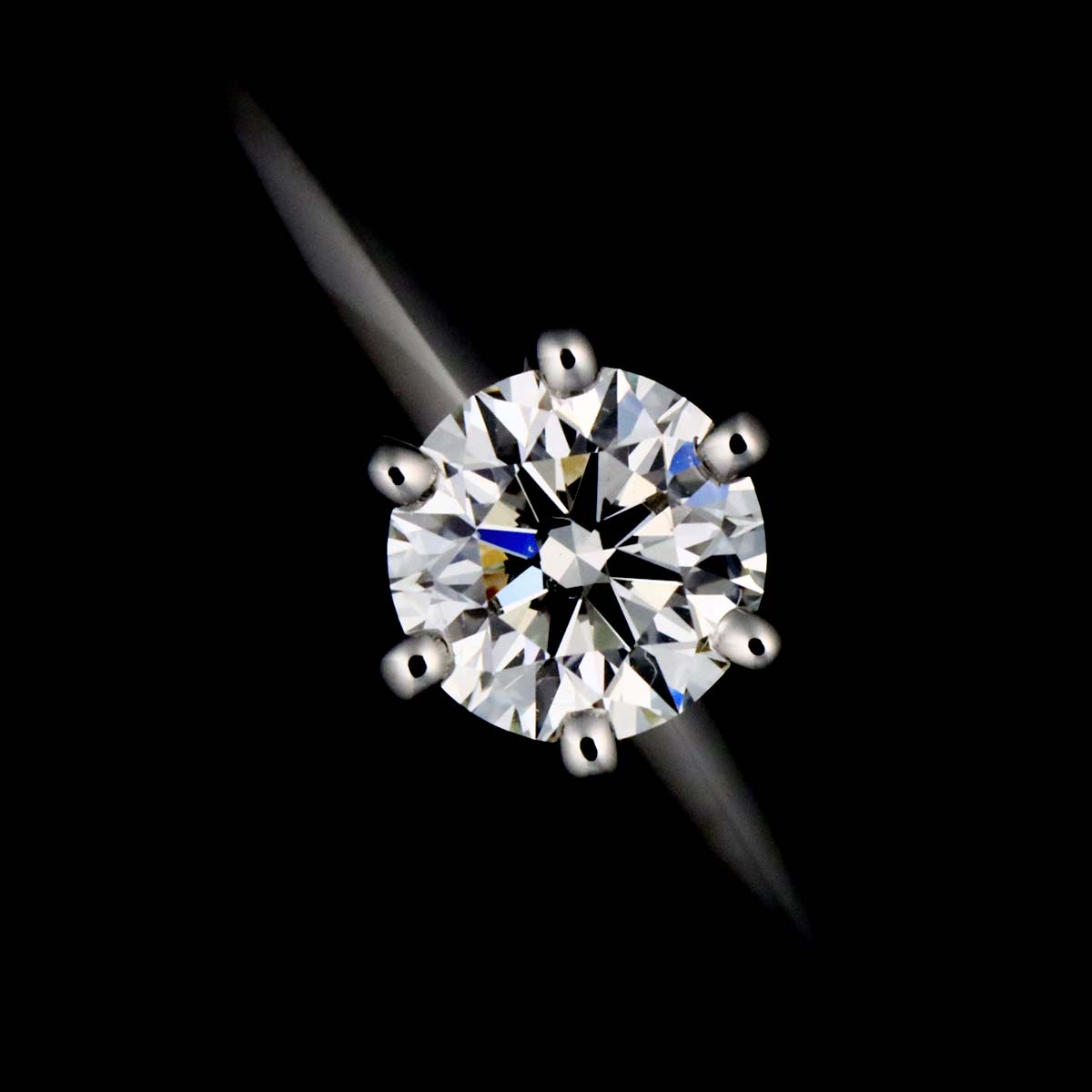 Diamond 0.36ct I/VVS1/3EX Ring Platinum Size4.5(US)