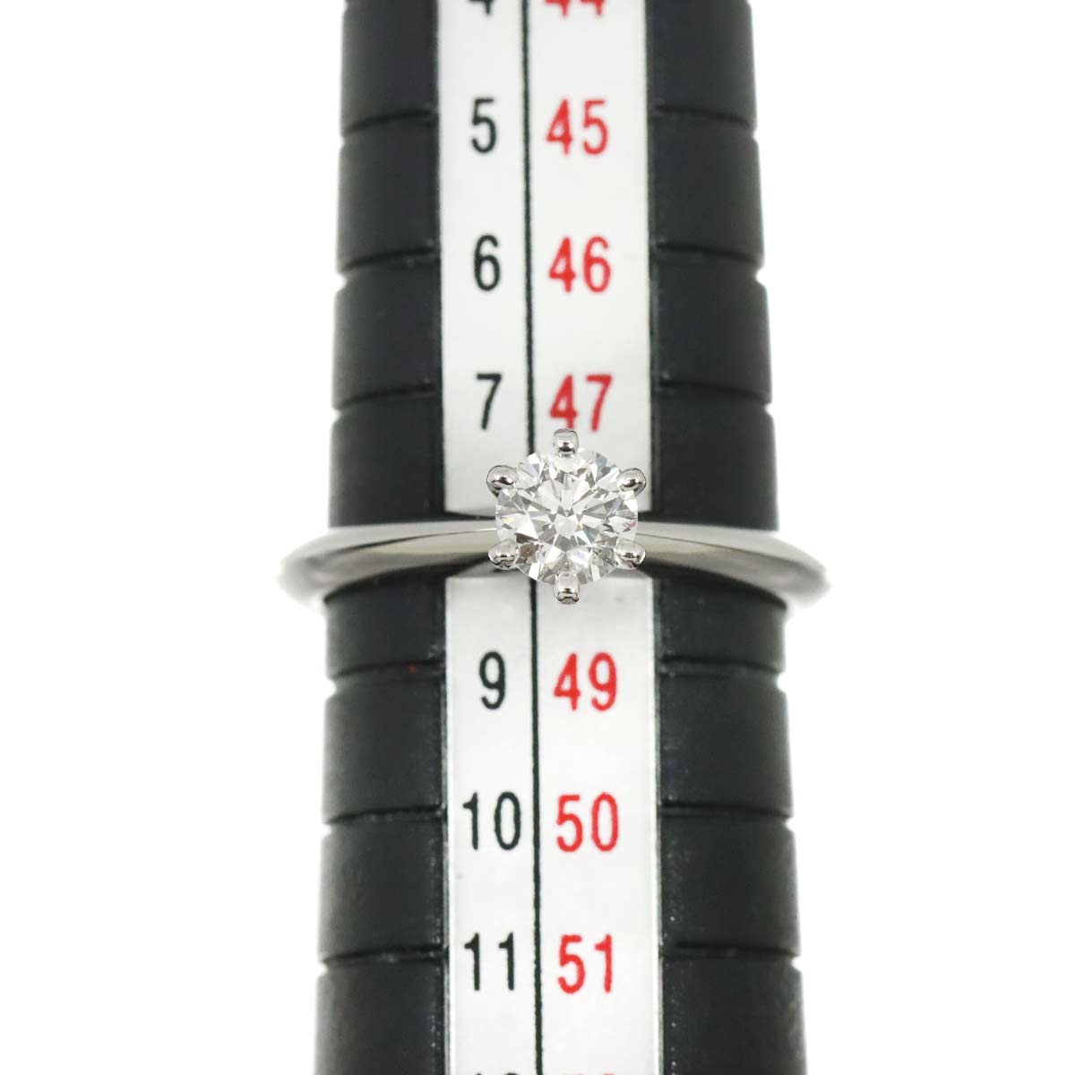Diamond 0.36ct I/VVS1/3EX Ring Platinum Size4.5(US)