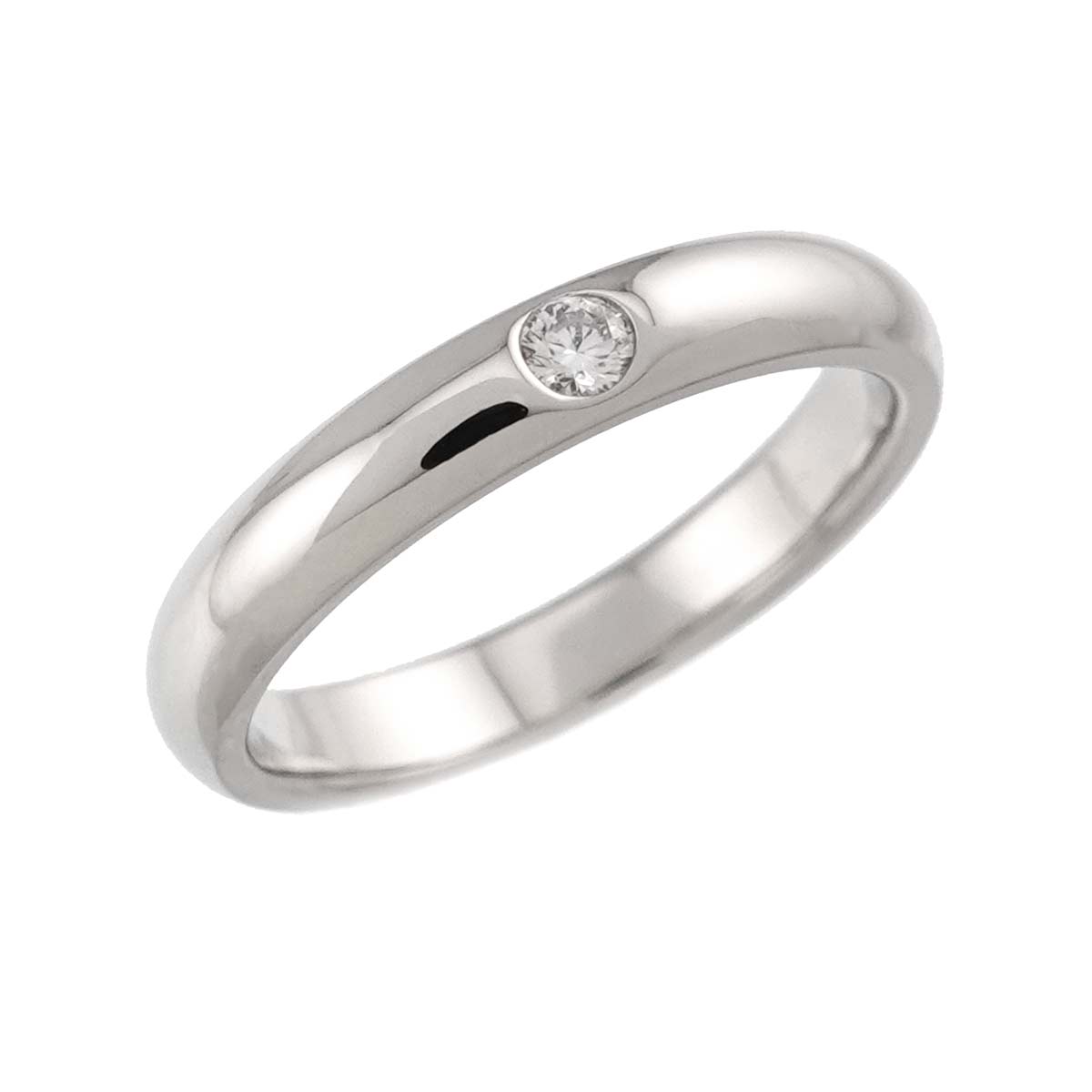 Diamond Ring Pt Platinum size3.75-4(US)