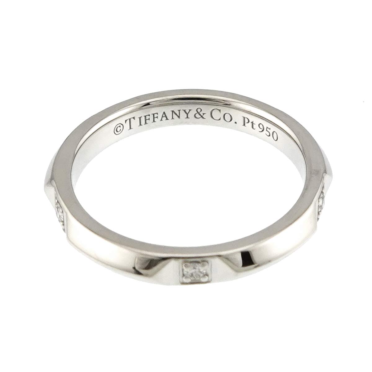 True Diamond Ring Platinum size4.75-5(US)