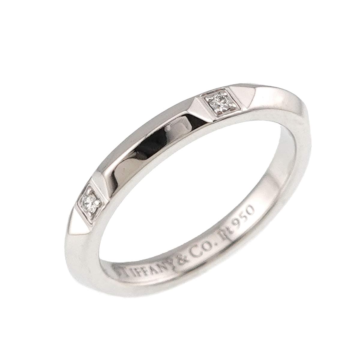 True Diamond Ring Platinum size4.75-5(US)