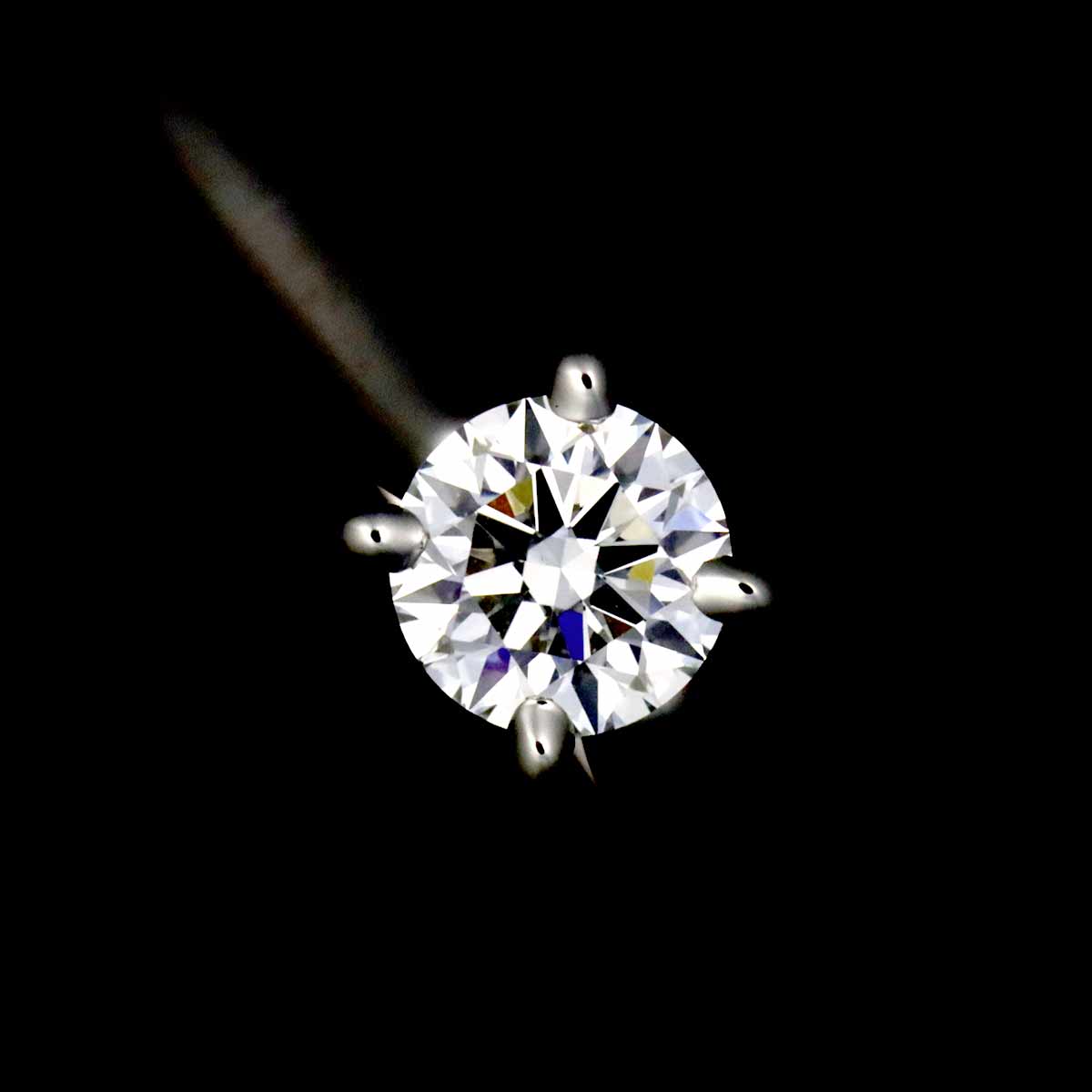 Diamond 0.19ct E/VS1/3EX Ring Platinum size50 5.25(US)