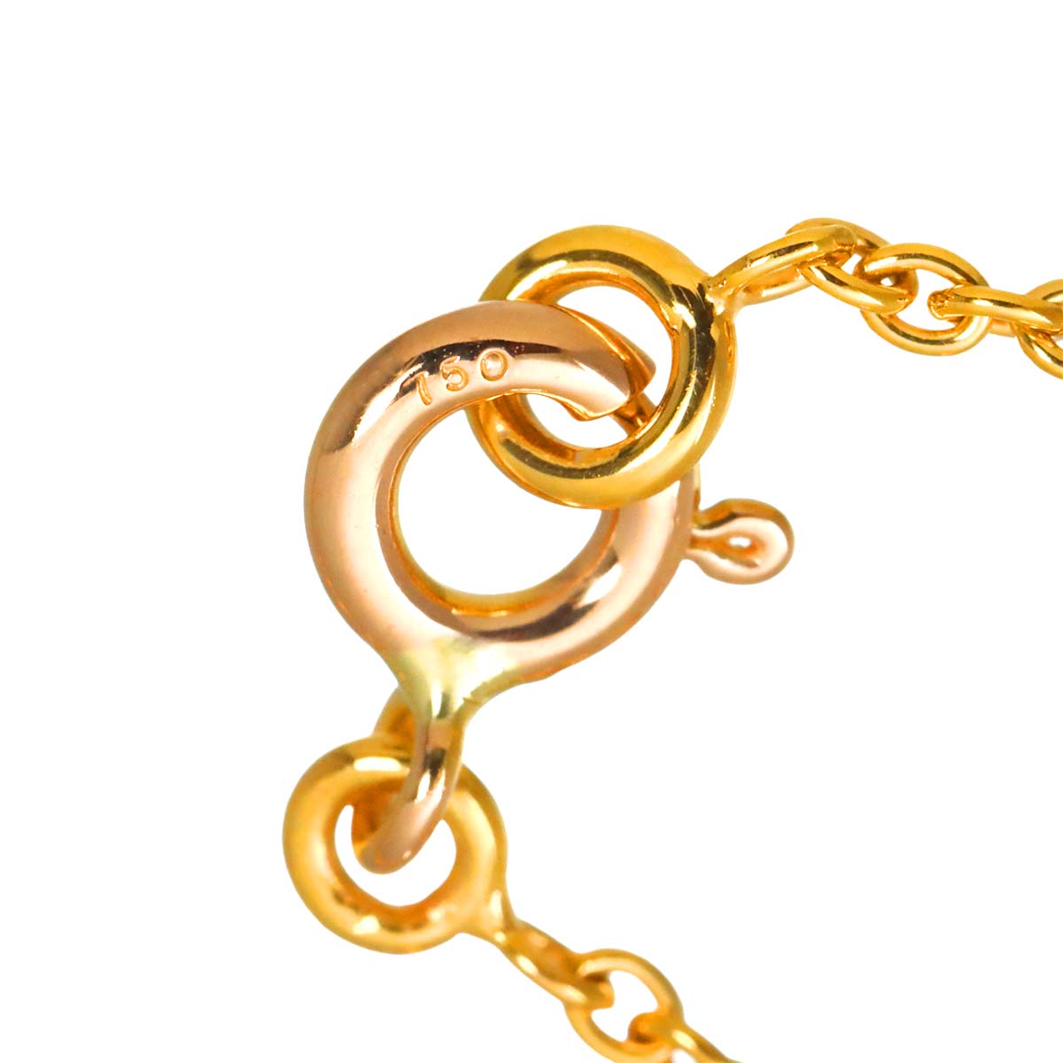 Amulet Diamond Necklace 18K Pink Gold 750
