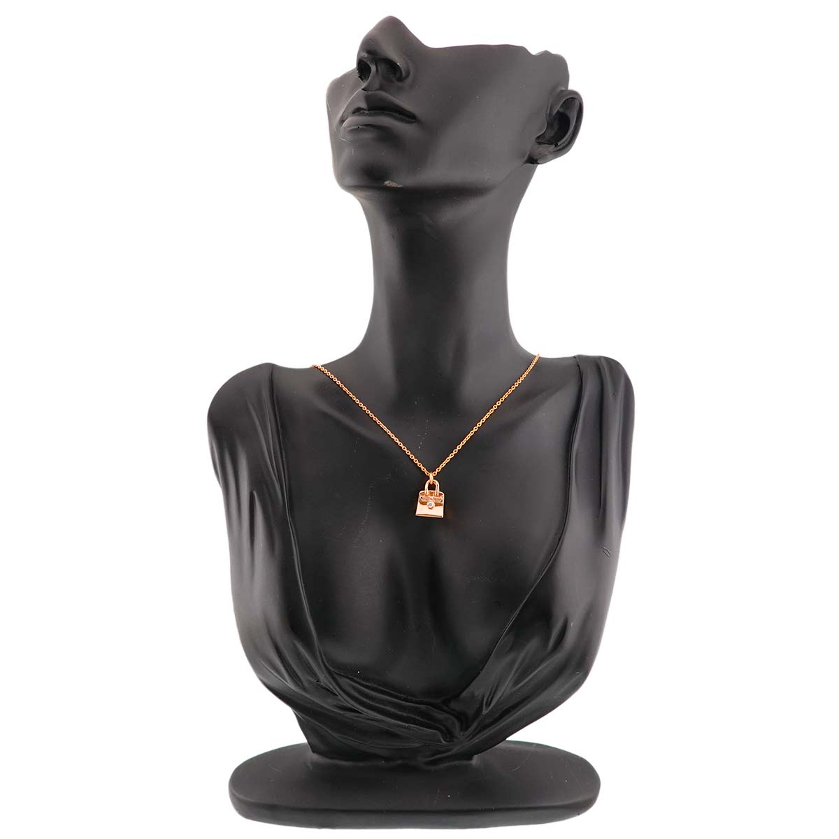 Amulet Diamond Necklace 18K Pink Gold 750