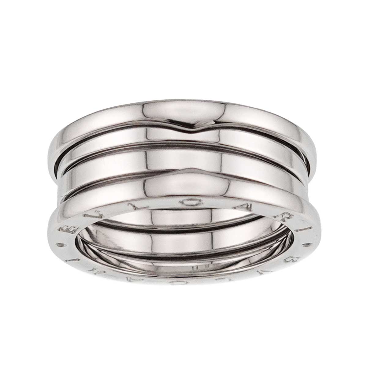 B-ZERO1 3 BAND Ring 18K White Gold 750 Size59 8.25(US)