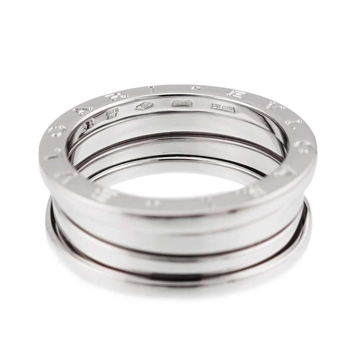 B-ZERO1 3 BAND Ring 18K White Gold 750 Size59 8.25(US)