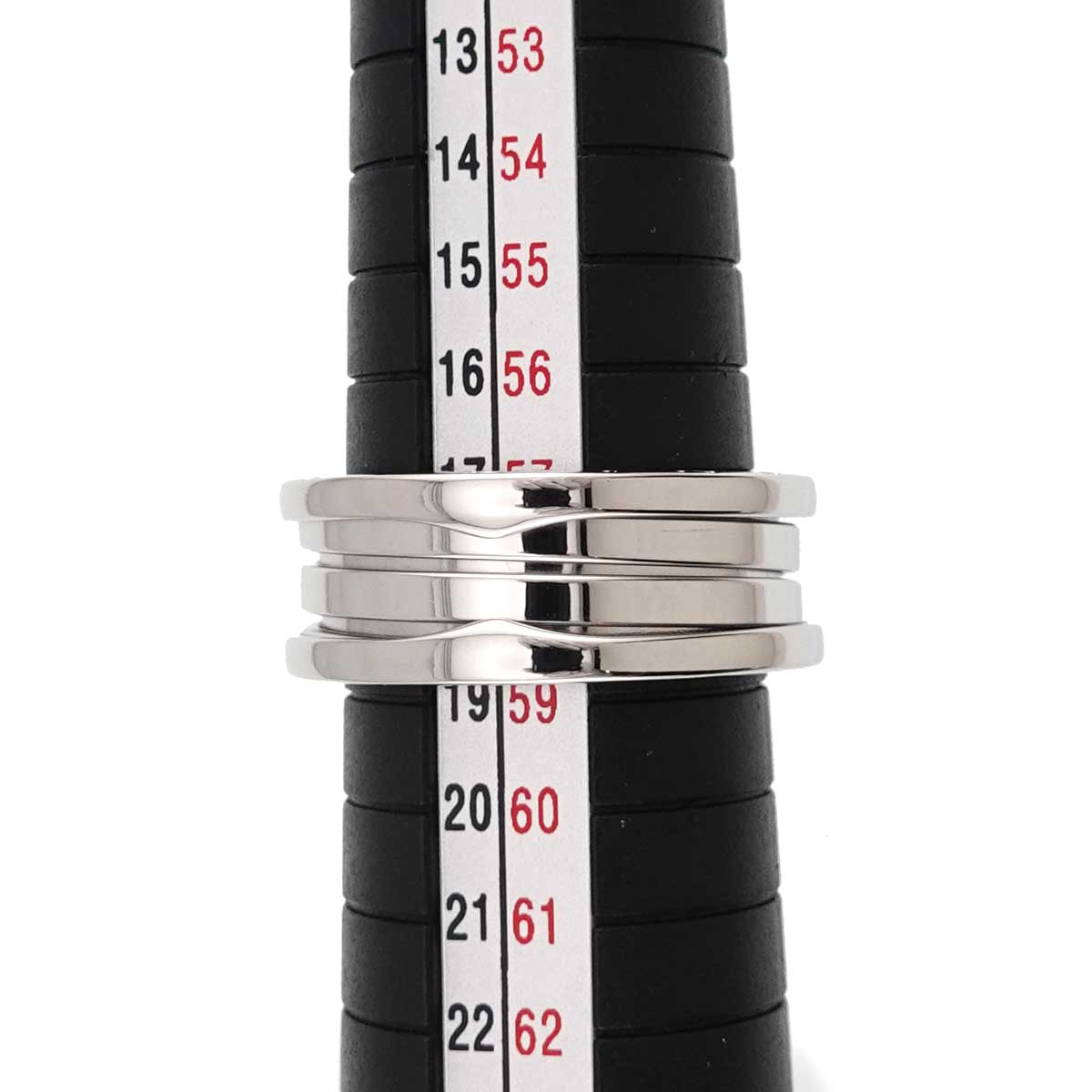 B-ZERO1 3 BAND Ring 18K White Gold 750 Size59 8.25(US)