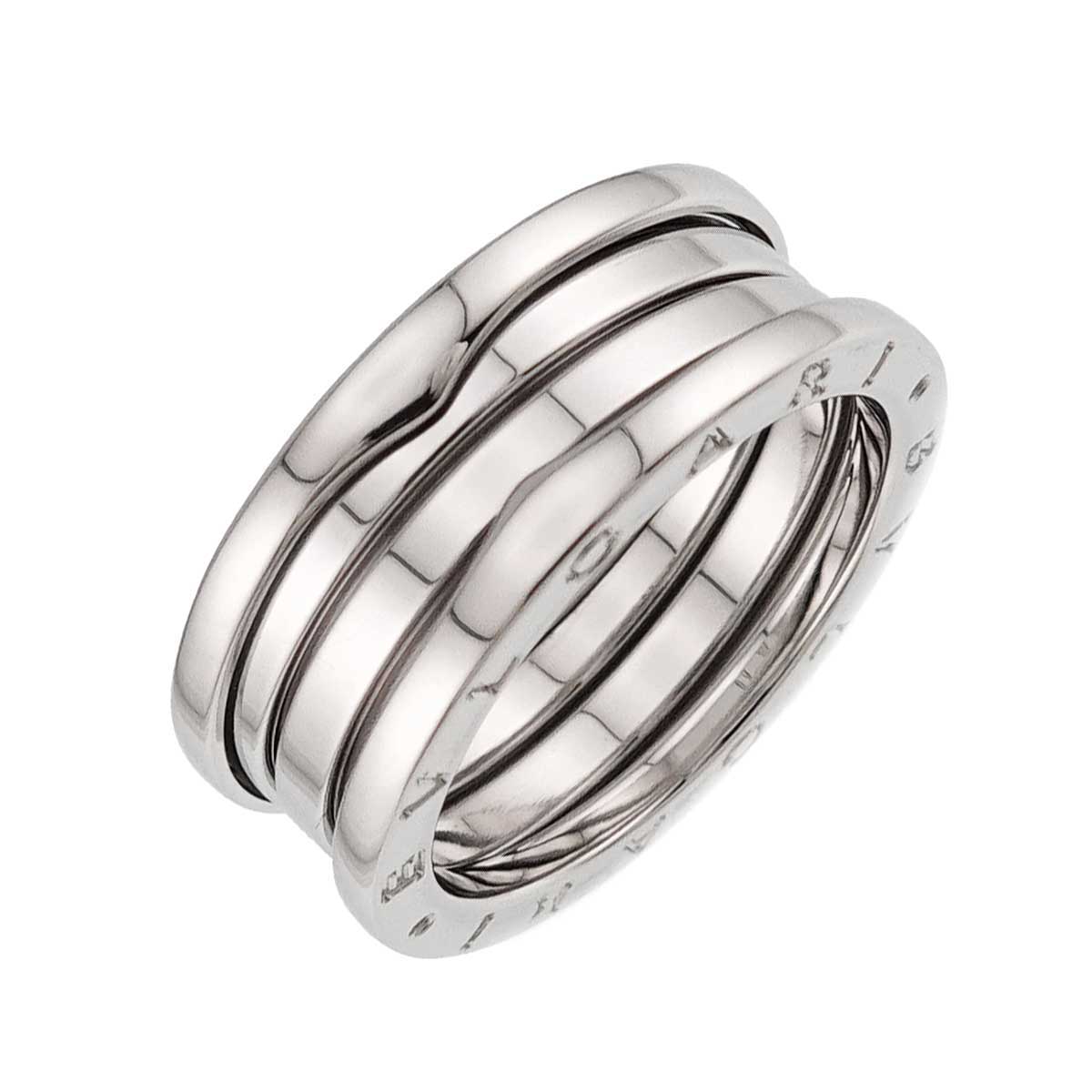 B-ZERO1 3 BAND Ring 18K White Gold 750 Size59 8.25(US)