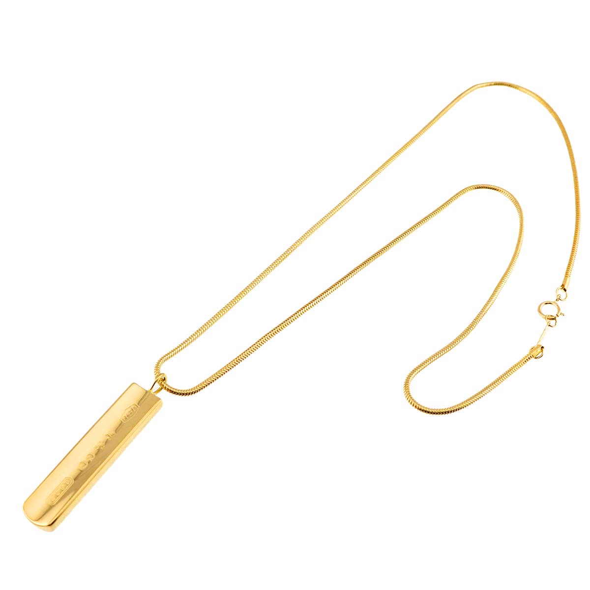 1837 bar Necklace 18K Yellow Gold 750