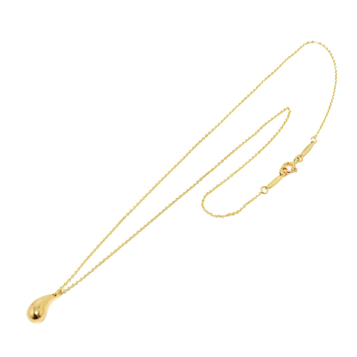 Teardrop Necklace 18K Yellow Gold 750
